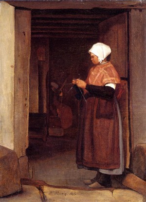 Peasant knitting